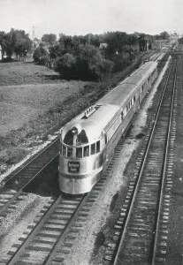 Route Prints: The Zephyr of the Chicago, Burlington and Quincy Company