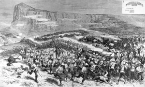 July Prints: The Zulu war. The Battle of Isandhlawana, January 22nd 1879