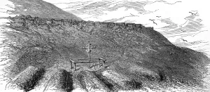 July Prints: The Zulu war. Graves of the 17 men who fell in the defence o