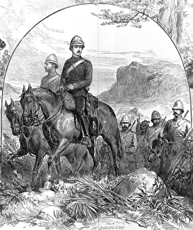 Landscape Prints: Zulu war. In Memorium - the Late Prince Imperial. In Zululan