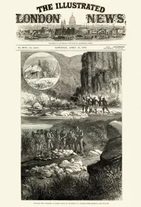 Disaster Prints: Zulu War - Recovery of the Colours of the 24th in the Buffalo River