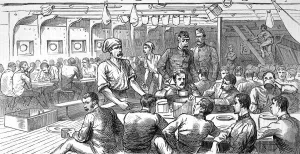 July Prints: The Zulu war. Reinforcements for Natal