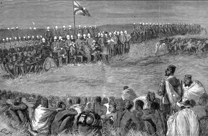 July Prints: The Zulu Wars. The restoration of Cetewayo(Cetshwayo)