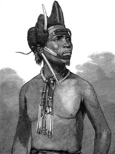 July Prints: Zulu wars. Zulu dandies, showing the modes of wearing their